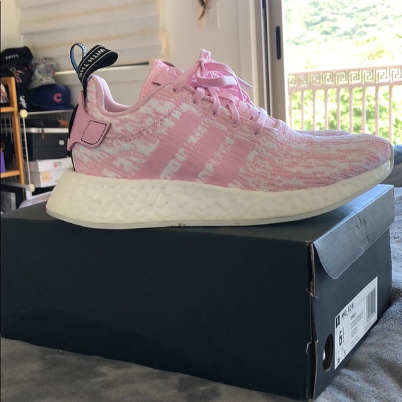 Adidas NMD R2 Wonder Pink size 6.5 - Picture 3 of 7